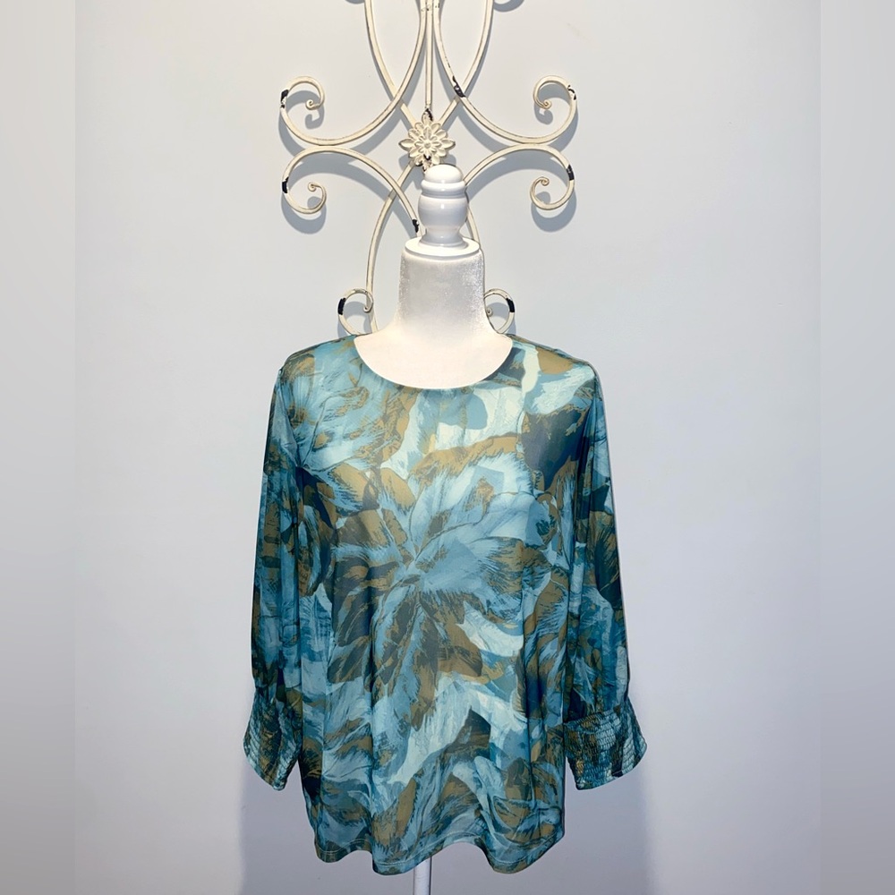 Giuliana Long Sleeve Top - Large